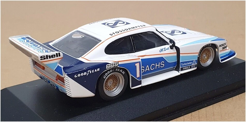Minichamps 1/43 Scale 430 798501 Ford Capri Gr.5 1979 Sachs H.Ertl - White/Blue - Image 2 of 4