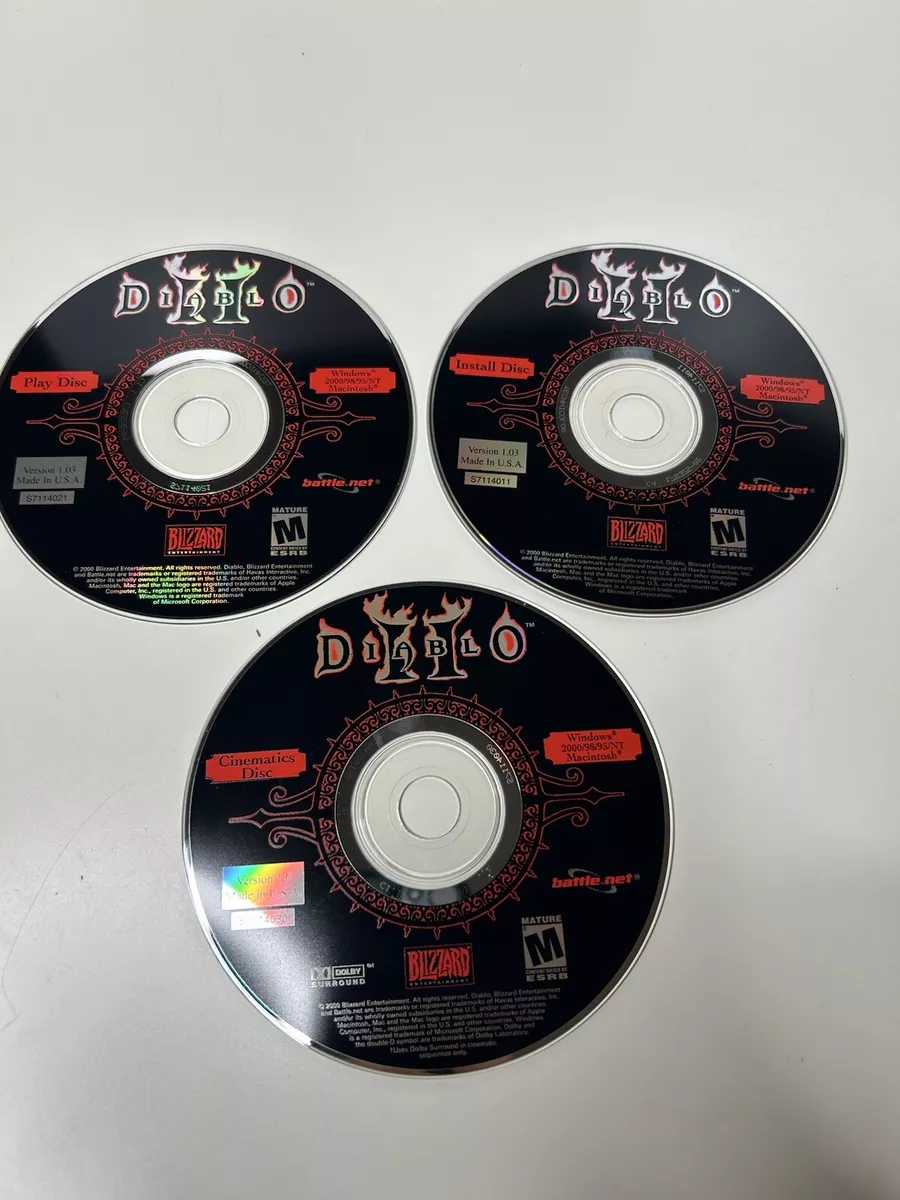 Jogo Diablo 2 original em CD-ROM para PC