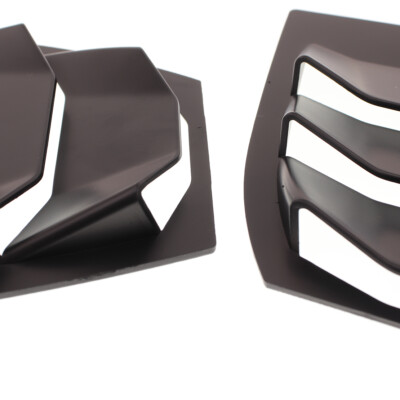 Fit For Mazda 3 Axela Sedan Hatchback Rear Window Side Louvers