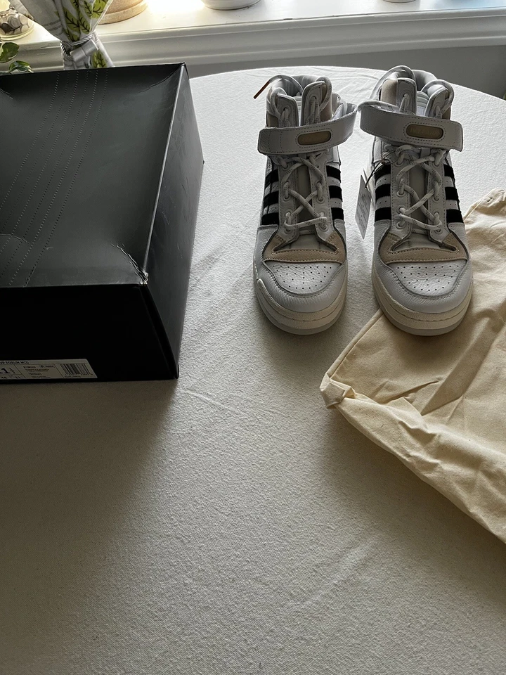 Adidas IVY PARK Size 11.5 - Adidas  Forum Mid x Ivy Park White Mesa 2020 BNWT - Image 3 of 4