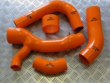 FOR Ford Focus MK2 ST225 Roose Motorsport Boost Hoses & Clips ORANGE