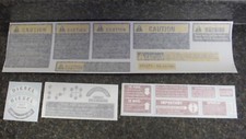 INTERNATIONAL FARMALL 766, 966, 1066, 1466, 1566, 1468, 1568  CHASSIS DECALS