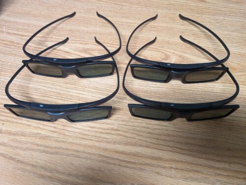4X New Genuine Samsung 3D Glasses SSG-5100GB BN96-25615A - Picture 1 of 7