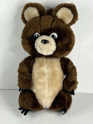 Vintage Olympics 1980 Misha Mascot Plush Moscow Games Dakin