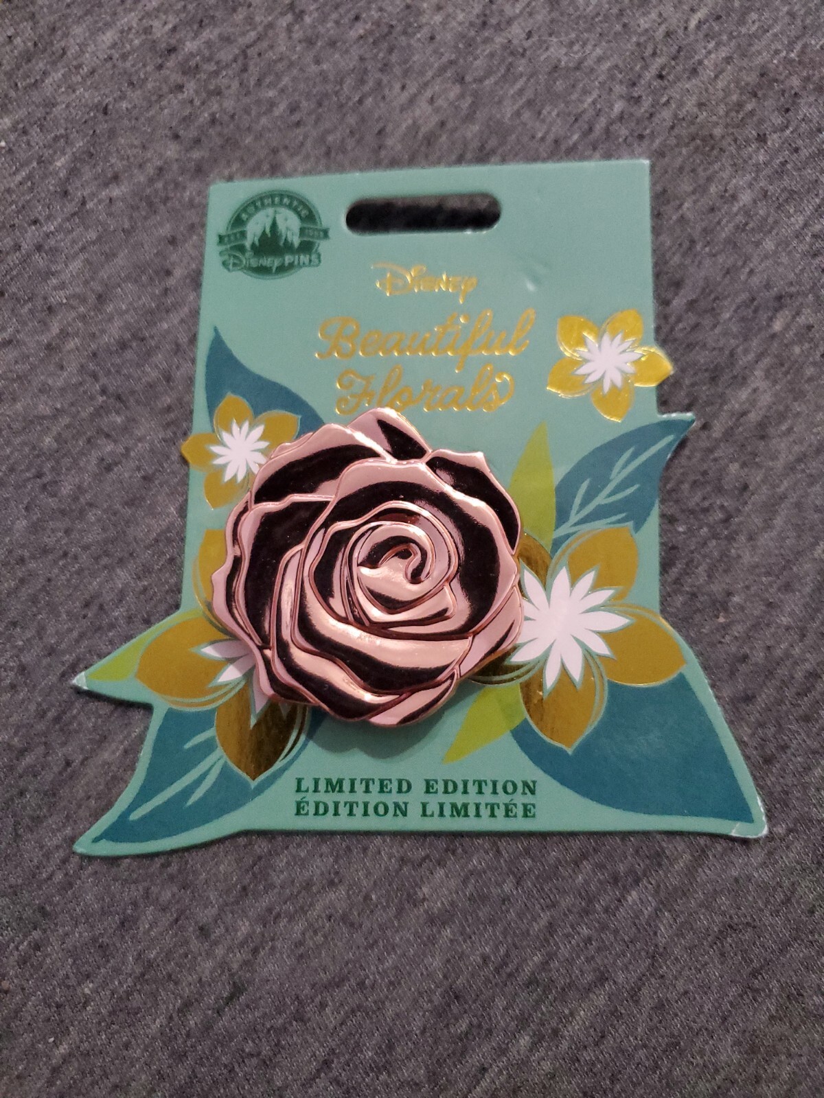 Beautiful Florals Hinged Princess Flower Belle LE