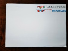 paquebot DE GRASSE ♦ Croisière BALTIQUE ♦ Papier à lettre Cie Ge Transatlantique