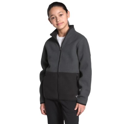 The North Face Mädchen Jacke Wendbar Sherpalito Langärmelig Weich Fleece Mantel