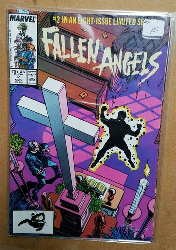 Marvel Comics Fallen Angels Limited Series Set of 8 1987 - Picture 4 of 10