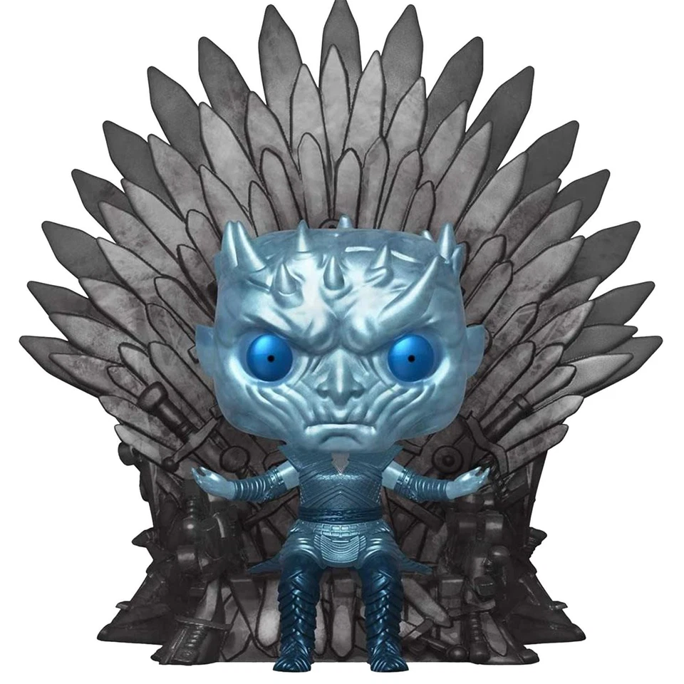Funko Pop! Figura Juego de Tronos Rey Noche Metálico en Trono de Hierro HBO GOT Foto 2 de 3