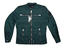 DIESEL W-NEVERZIP JACKET GREEN SIZE S 100% AUTHENTIC