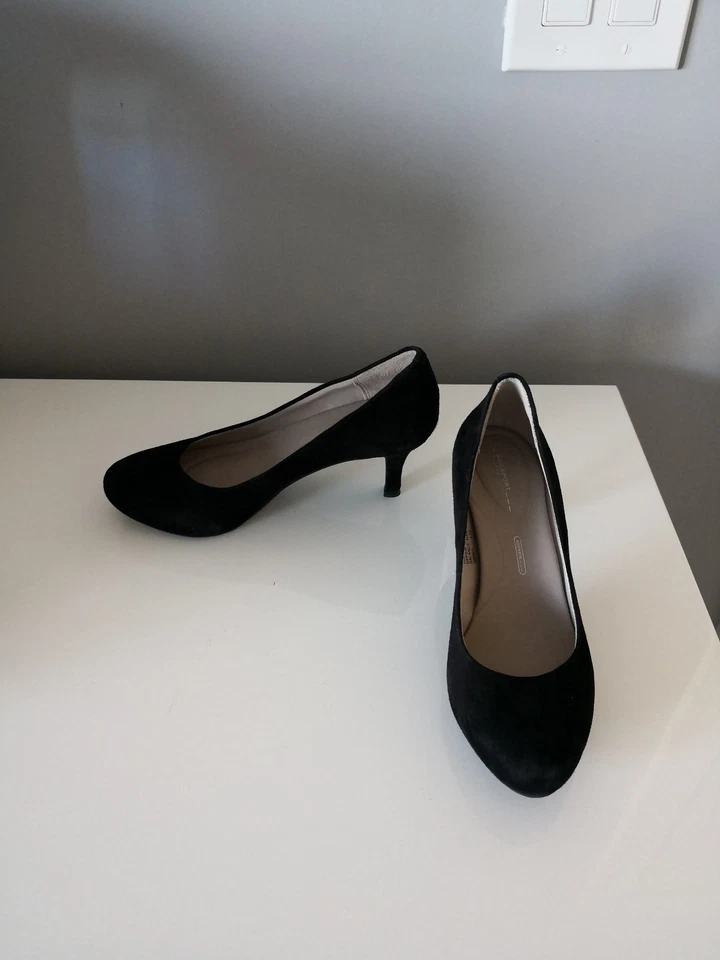 Rockport Seven to 7 Bomba Baja, Gamuza Negra, Talla 5.5M Foto 2 de 4