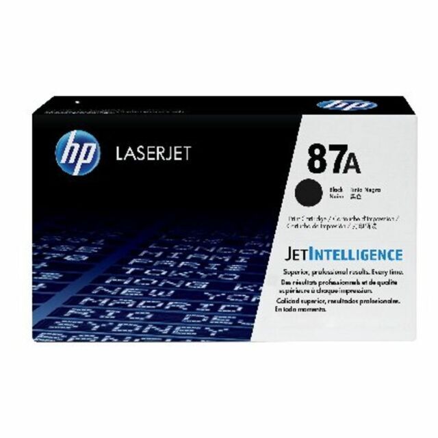 HP 87A Black Toner Cartridge - CF287A for sale online | eBay UK
