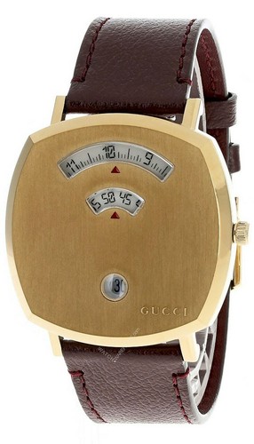 GUCCI Grip 38MM Yellow Gold PVD 