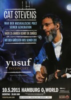 Cat Stevens - Concert , Hamburg 2011 | Konzertplakat | Poster