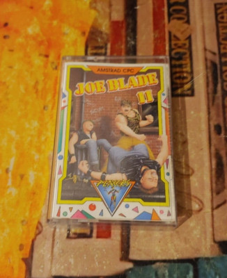 Joe Blade II (Players 1986) Amstrad CPC (Tape, Box, Manual) works 8-bit classic