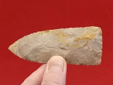 VERY FINE FORT ANCIENT KNIFE - BATH COUNTY,  KENTUCKY - TOM DAVIS COA  F38