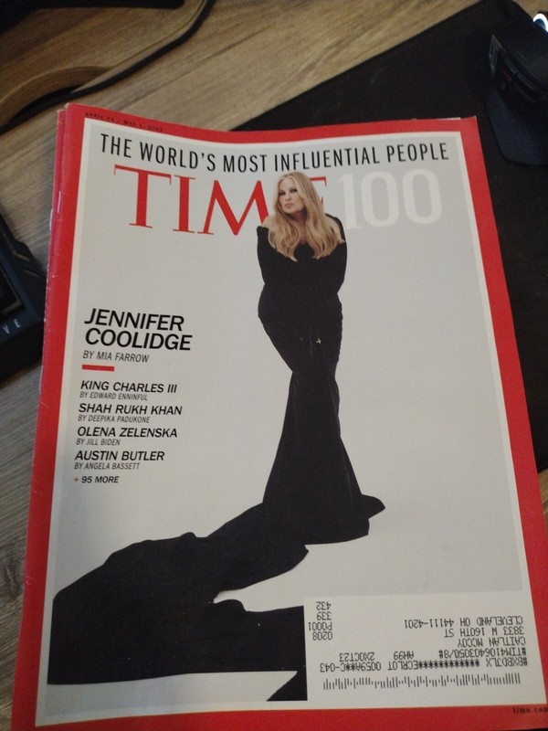 Time Most Influential Jennifer Coolidge April 24 May 1 2023