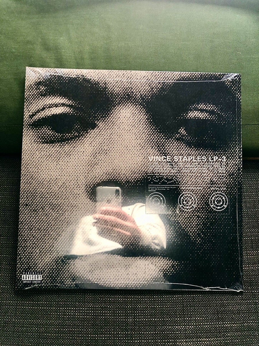 Vince Staples 限定ジャケット LP レコード Vince Staples Self Titled Album - Limited Blue Colored Vinyl
