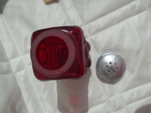 Mosser Ruby Red Eyewinker Salt Shaker - Picture 2 of 4