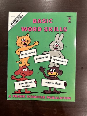Basic Word Skills Black Line Reproducible Grade 2
