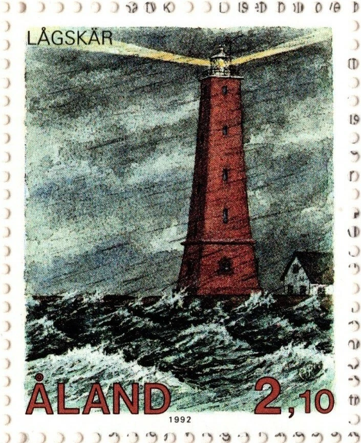 FINLAND 1992 ALAND ISLAND LIGHTHOUSES BOOKLET FOUR STAMPS MNH - Image 4 of 4