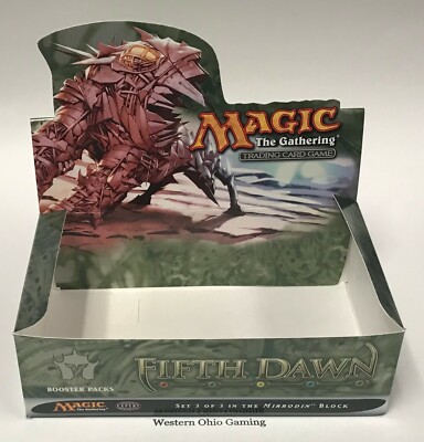 Magic the Gathering EMPTY Fifth Dawn Booster Box READ USED MTG TCG CCG | eBay Magic the Gathering EMPTY Fifth Dawn Booster Box READ USED MTG TCG CCG | eBay