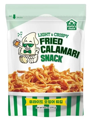 2er-PACK MAMA WAHL LEICHT UND KNUSPRIG GEBRATEN CALAMARI SNACK KOREANISCHER STIL 9,52 UNZEN - Bild 3 von 3
