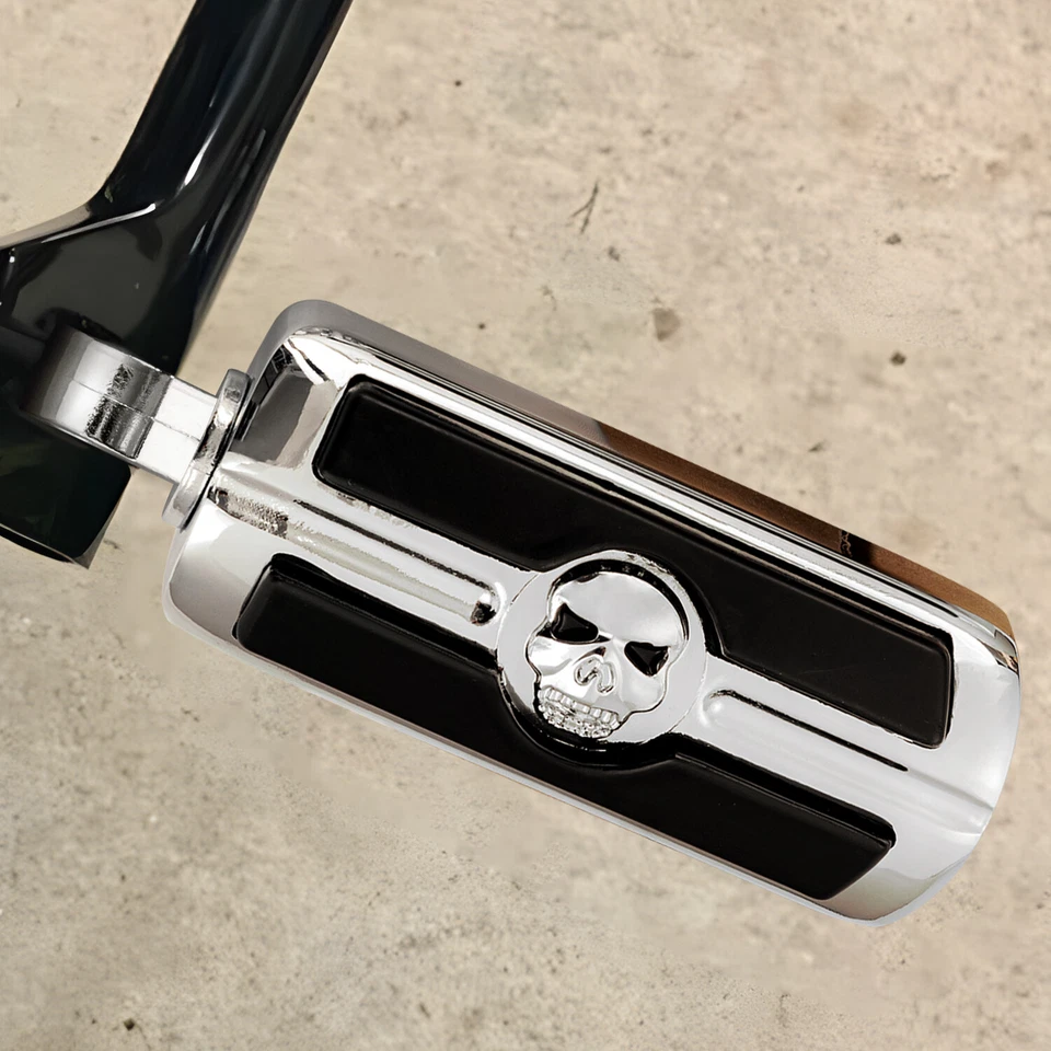 Clavijas cortas de carretera para Harley Electra Road King Street Glide barras de 1-1/4" Foto 3 de 4