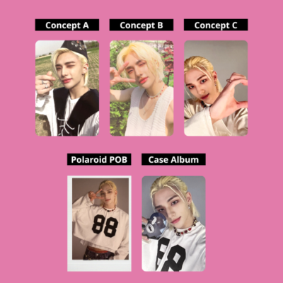 Stray Kids Maxident Official Photocards Preorder/Album/Case (Chan