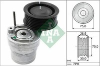 INA Multifr. Riemenspanner Renault/Nissan/Smart 0.9TCE/1.0