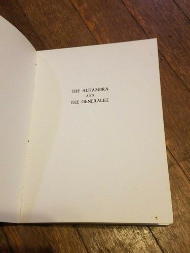 The Alhambra & the Generalife Book by Marino Antequera *History & Guidebook - Picture 2 of 12