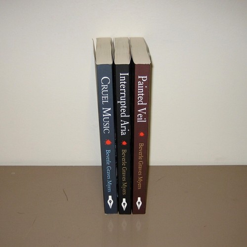 BEVERLE GRAVES MYERS lot 3 three mystery Tito Amato novels 2004-2006 Cruel Music - Picture 2 of 2