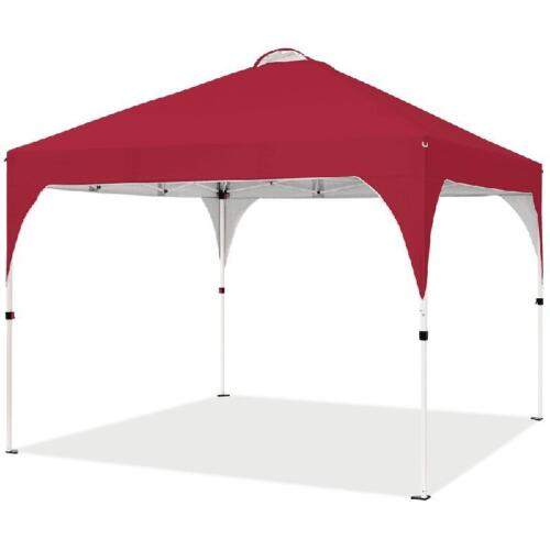 Outdoor Canopy Tent Shelter w/Stakes Ropes Sandbags Wheeled Bag for Patio Party