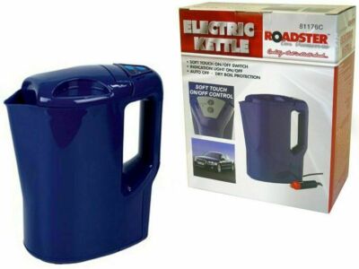 Car Van 12v Travel Kettle Cigarette Auxiliary Plug Portable Handy