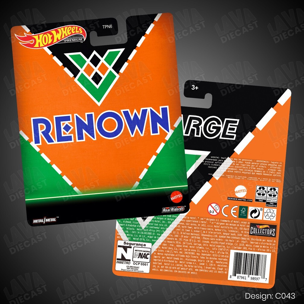 MAZDA 787B Group C Lemans RX-7 RENOWN Custom Hot Wheels Premium