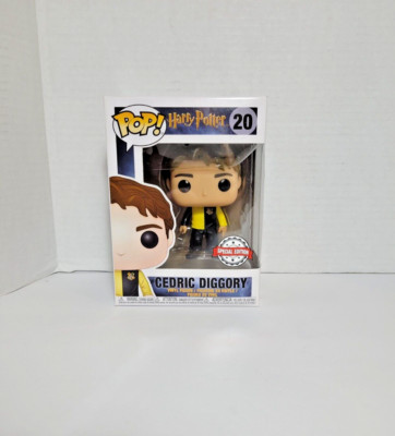 Funko Pop! Harry Potter Cedric Diggory #20 Special Edition Vinyl Figure In Box