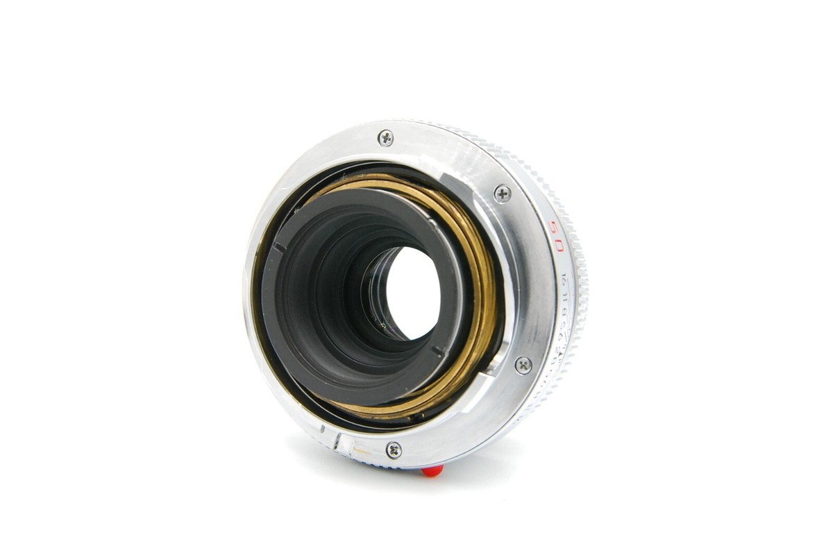 エルマー 50mm f2.8 LEICA Elmar-M クローム Brand New Unused Leica ELMAR-M 50mm F2.8 f/2.8 Silver Chrome