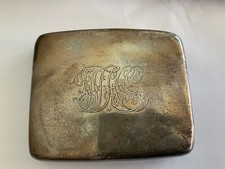 Deakin Francis Silver Cigarette Case Birmingham 1907 Deakin Francis Silver Cigarette Case Birmingham 1907 - Image 1