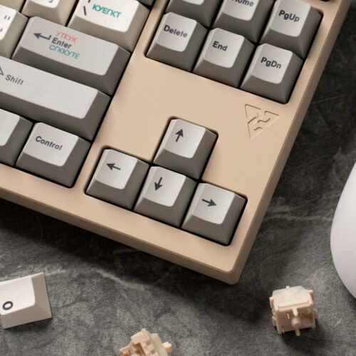 Retro Blue Russian Keycaps Cherry Profile 1.7mm Thickness PBT Keycap Set - Picture 14 of 17