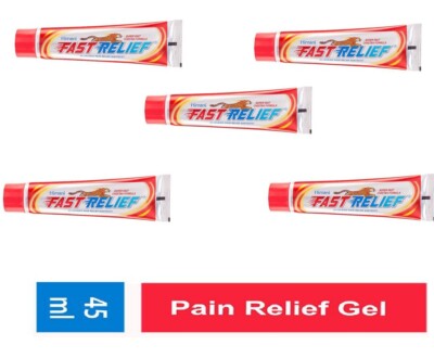   Pack of 5 Himani Fast Relief 45ml | Joint & Muscle Pain | 2027 Expiry  