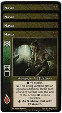Masca x4 Heirs to the Blood V:TES VTES Vampire CCG