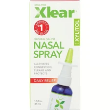 Xlear Natural Saline Nasal Spray - Daily Relief 1.5 fl oz Spray