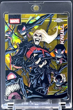 ( /50 ) Knull 2026 Topps Chrome Marvel #129 Gold Sapphire Refractor Venom
