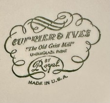 Currier & Ives: Spirit of the Season(中古品) Currier And Ives Old Grist Mill for sale | eBay