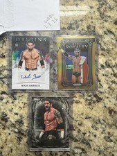 Wade Barrett 2023 PANINI PRIZM WWE RING ROYALTY GOLD /10 Auto /99 Lot Topps