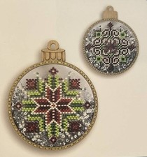 Wonderland Crafts Embroidery Beading Ornament Kit New Make in Ukraine