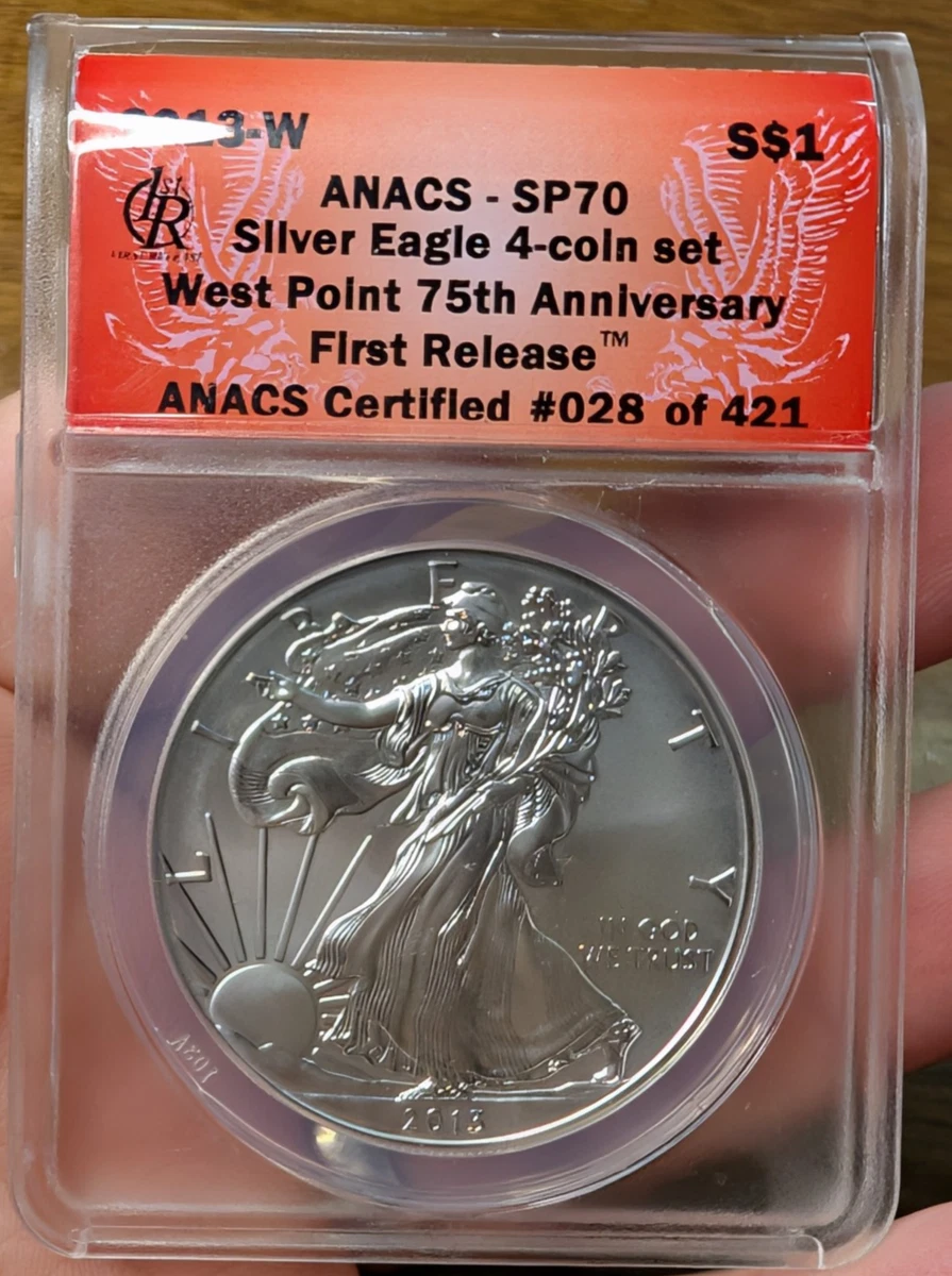 American Eagle MS 70 Graded 2013 Silver Bullion Coins for sale | eBay