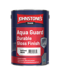 Johnstones Trade Aqua Guard Durable Water Based - Gloss - Brilliant White