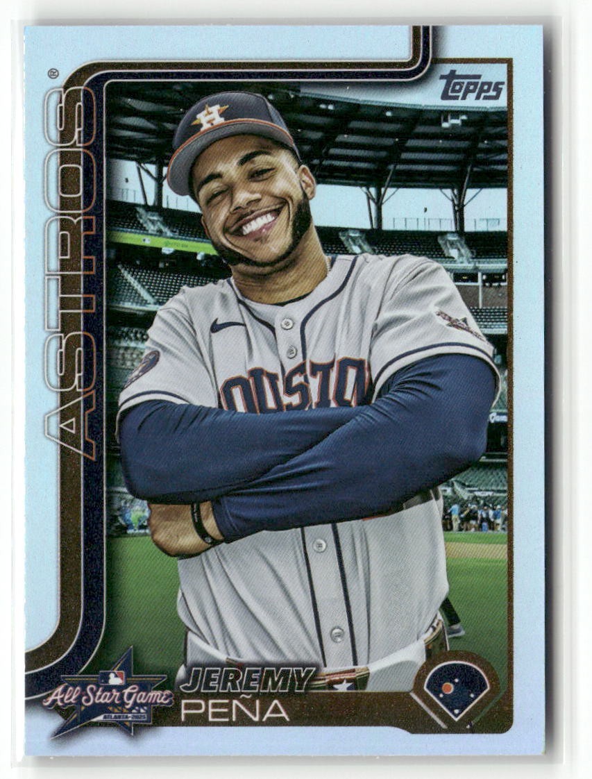 2025 Topps Update #ASG-31 JEREMY PENA ALL STAR GAME FOIL ASTROS SP
