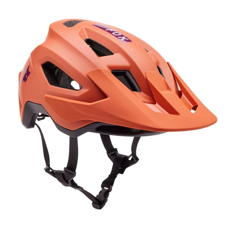 Casco de bicicleta de montaña Fox Racing Speedframe (naranja atómico) Foto 2 de 4